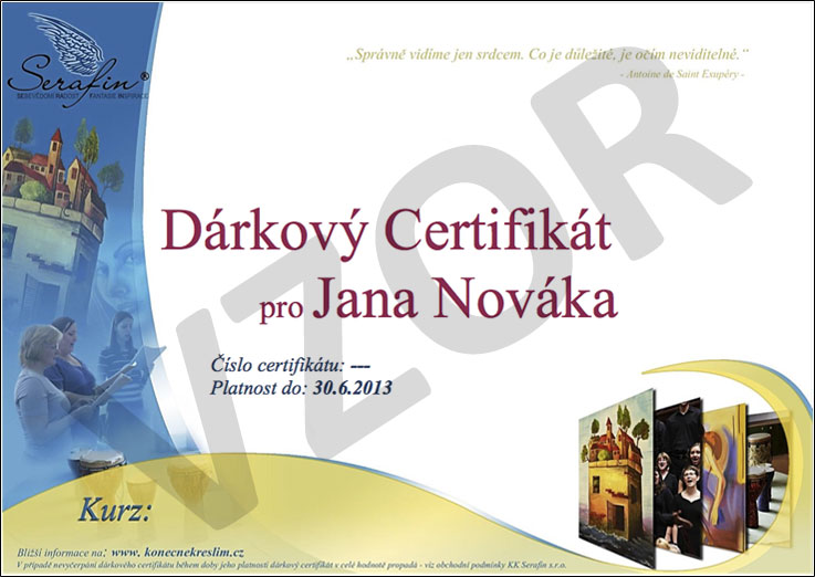 Darčekový certifikát